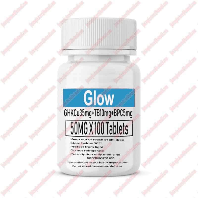 Glow(GHKCu35mg+TB10mg+BPC5mg) 50mg*10vials*1 kits